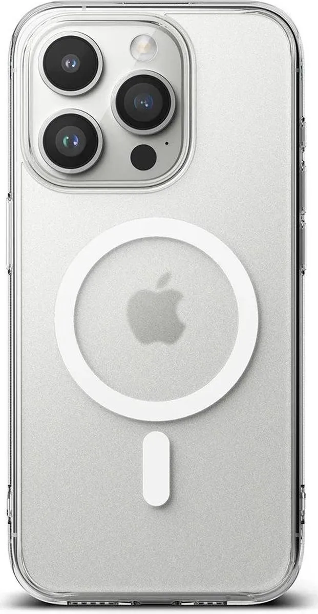 Ringke Fusion Magnetic iPhone 15 Pro Hoesje - Matte Transparant