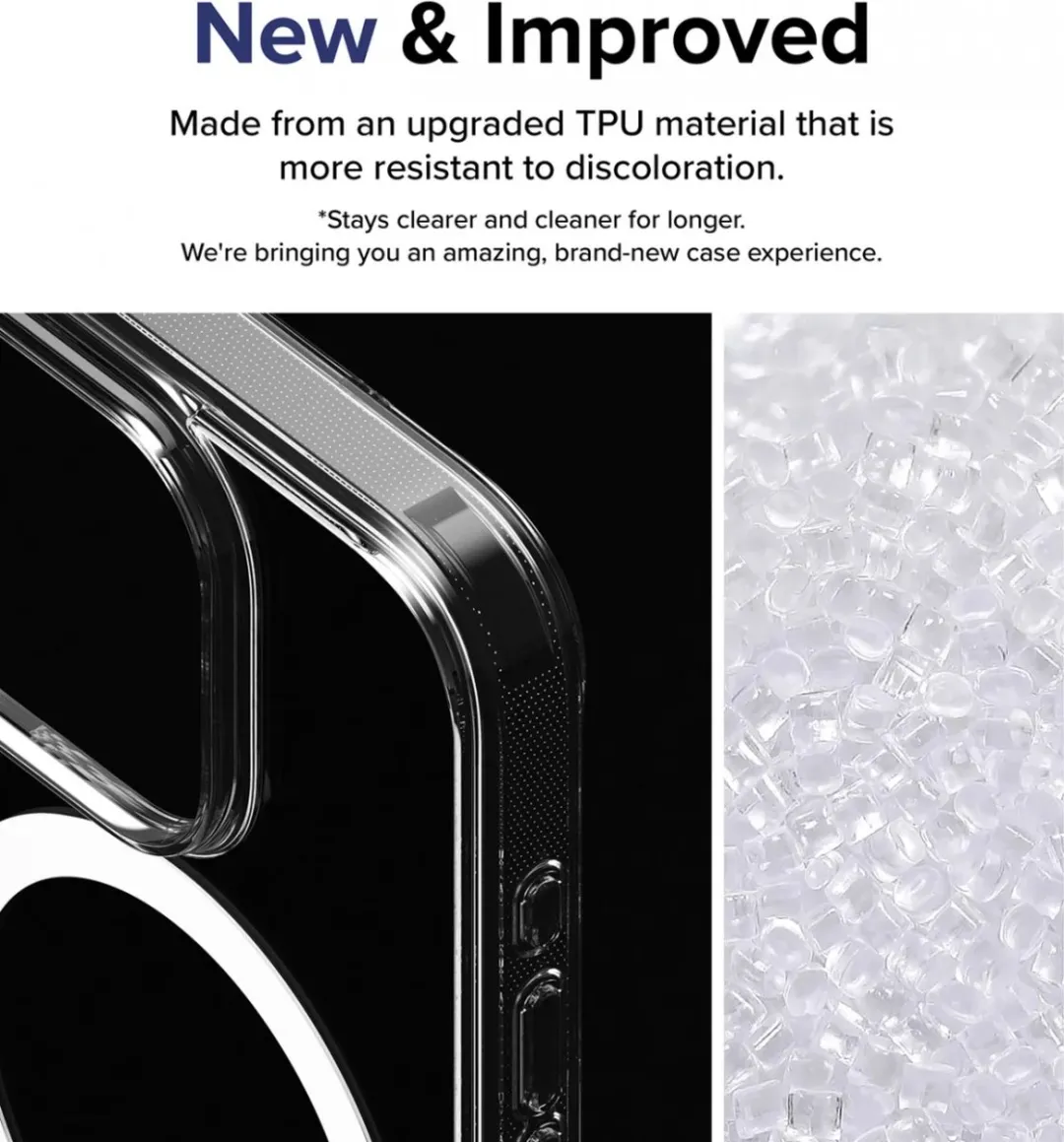 Ringke Fusion Magnetic iPhone 15 Pro Hoesje - Matte Transparant