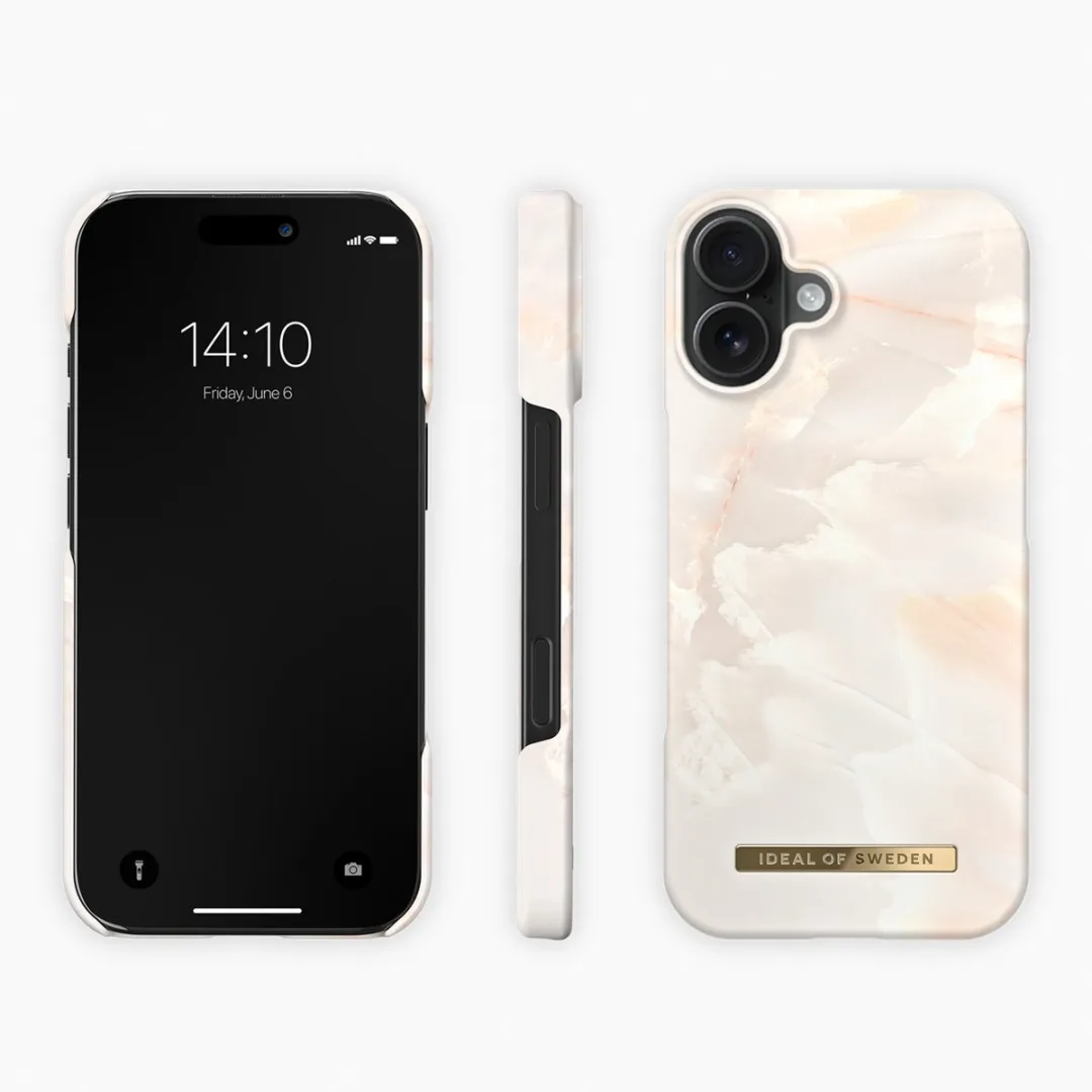iDeal of Sweden iPhone 17 Backcover Rose Pearl Marble - IDFCMS-I2561-257