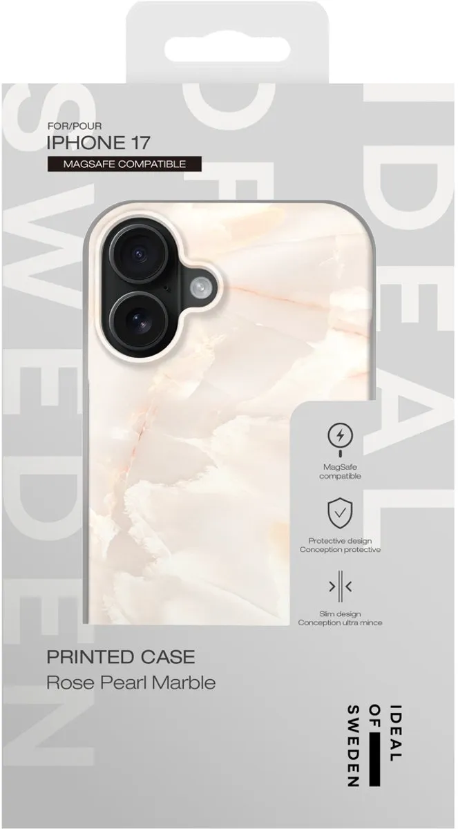 iDeal of Sweden iPhone 17 Backcover Rose Pearl Marble - IDFCMS-I2561-257