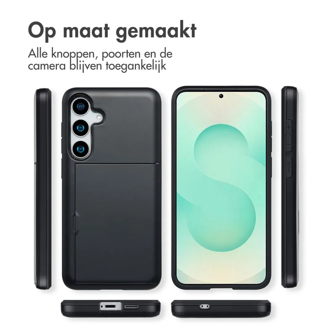 Imoshion Hoesje met Pasjeshouder Samsung Galaxy S25 Plus - Zwart - afbeelding 6 van 6