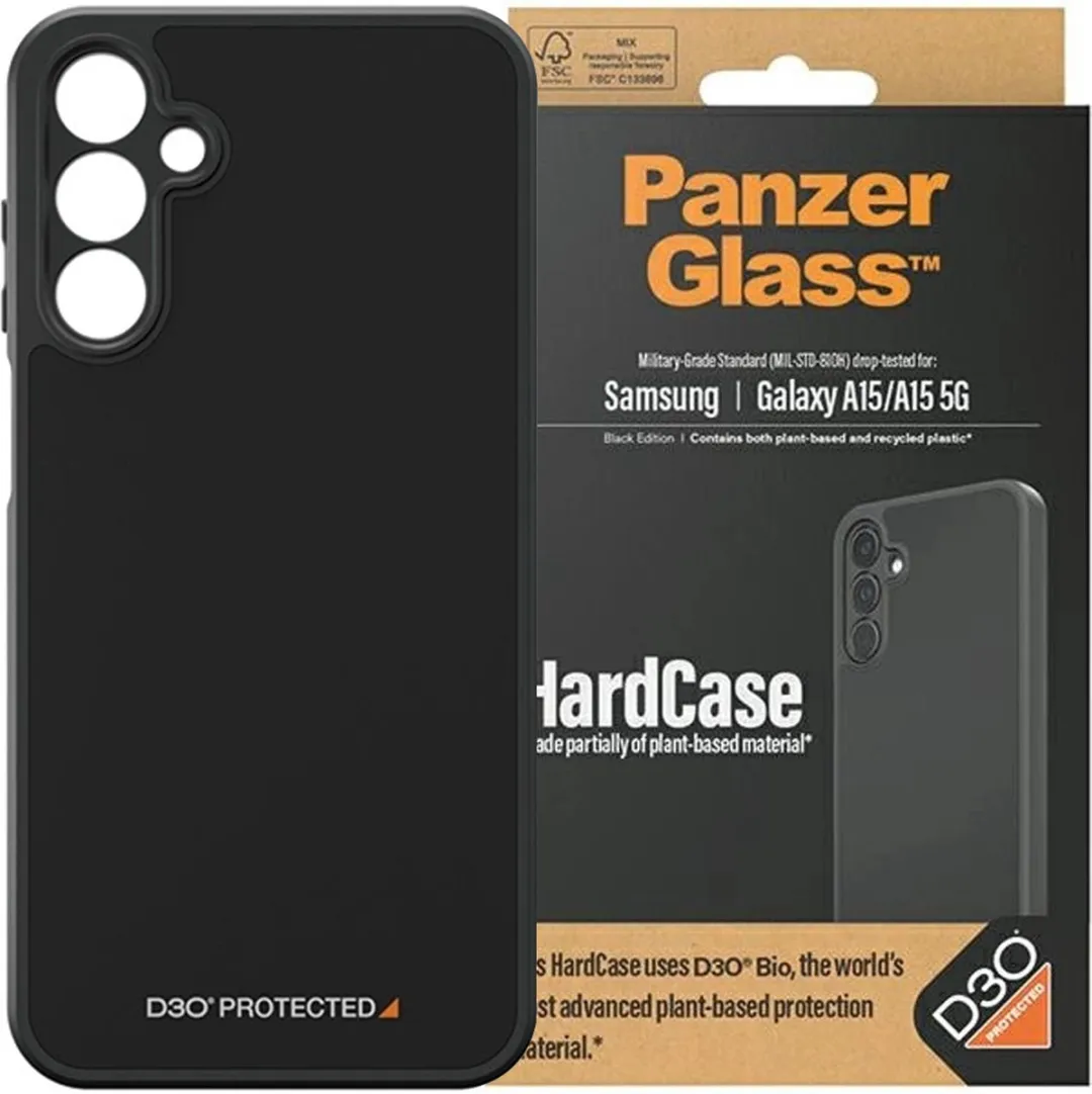 PanzerGlass Samsung Galaxy A15 HardCase D30 - Zwart