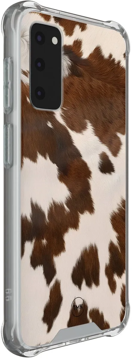 Casevibes Shockproof Hoesje Samsung Galaxy S20 FE - Bruin