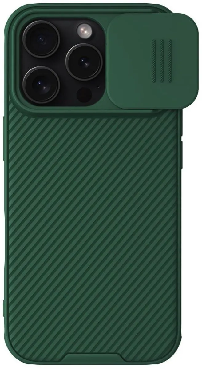 Nillkin CamShield Magnetisch Hoesje iPhone 16 Pro - Groen