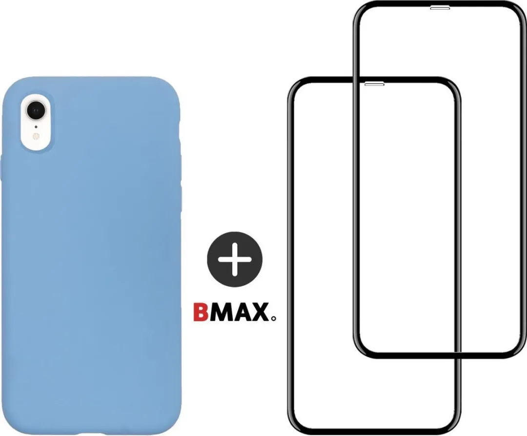 BMAX iPhone 11 Pro Siliconen Hoesje Lichtblauw