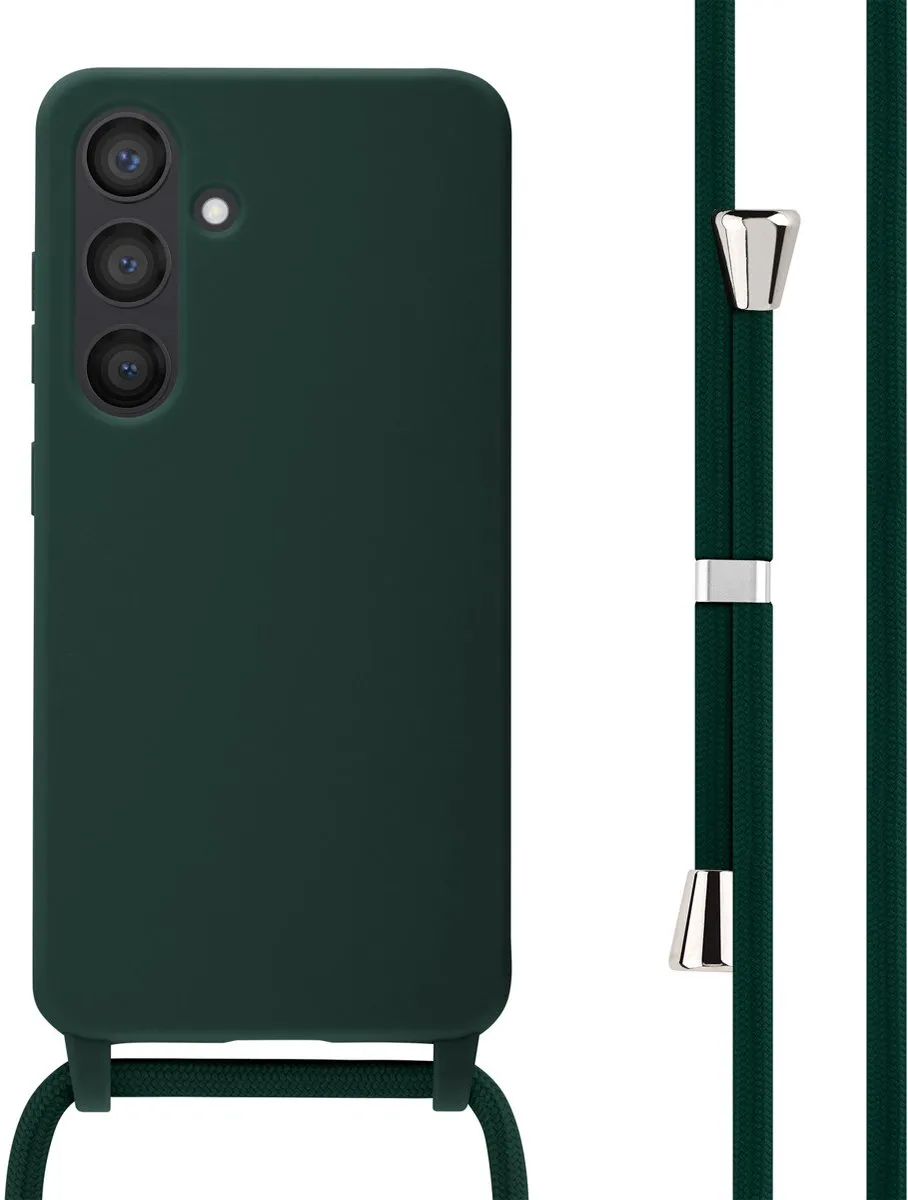 Imoshion Hoesje Samsung Galaxy S24 - Siliconen - Donkergroen