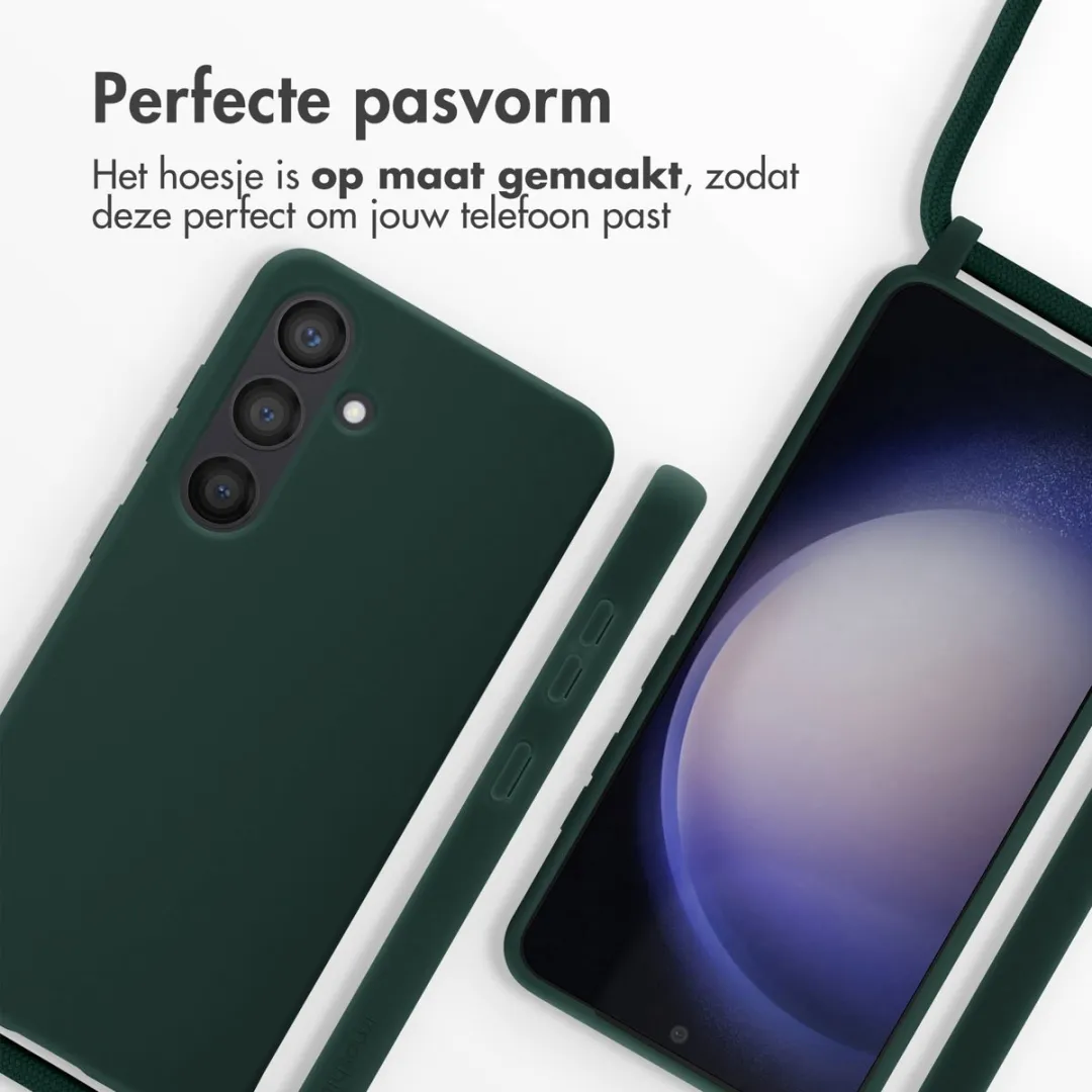 Imoshion Hoesje Samsung Galaxy S24 - Siliconen - Donkergroen - afbeelding 6 van 6