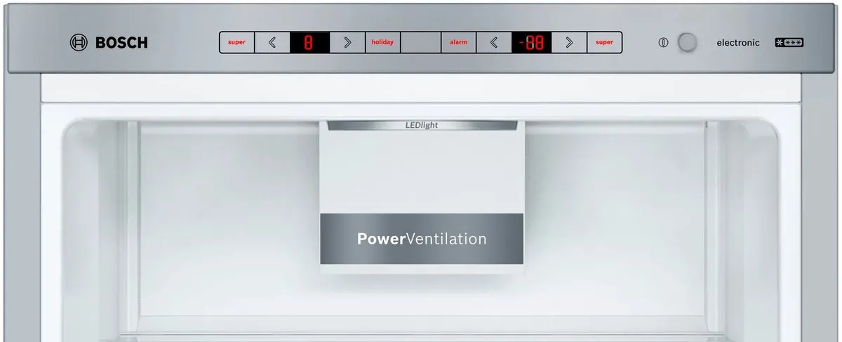 Bosch Serie 6 KGE49AICA Koel-vriescombinatie 419L - RVS