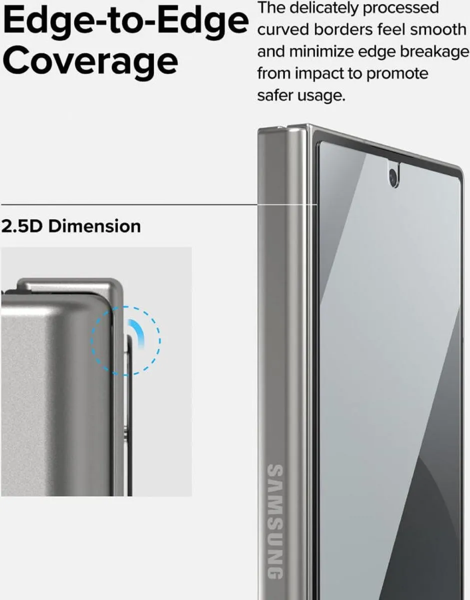 Ringke Galaxy Z Fold 6 Display Cover 9H - 2 Stuks