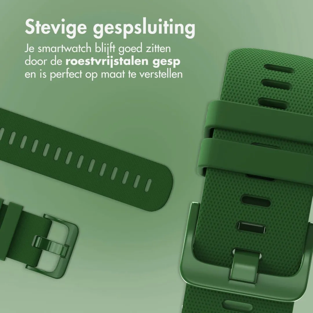 Imoshion Siliconen Sportband SH00076283 - 22mm - Donkergroen