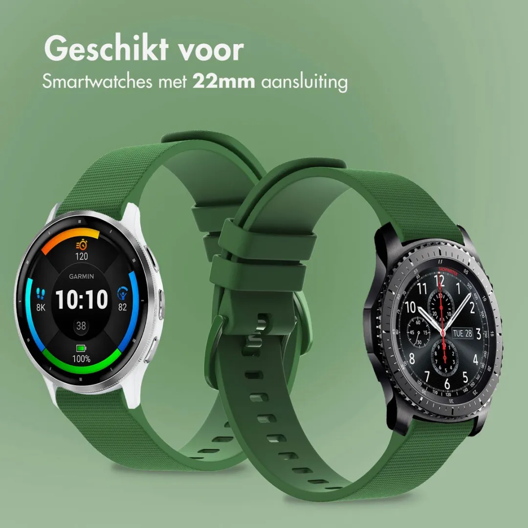 Imoshion Siliconen Sportband SH00076283 - 22mm - Donkergroen