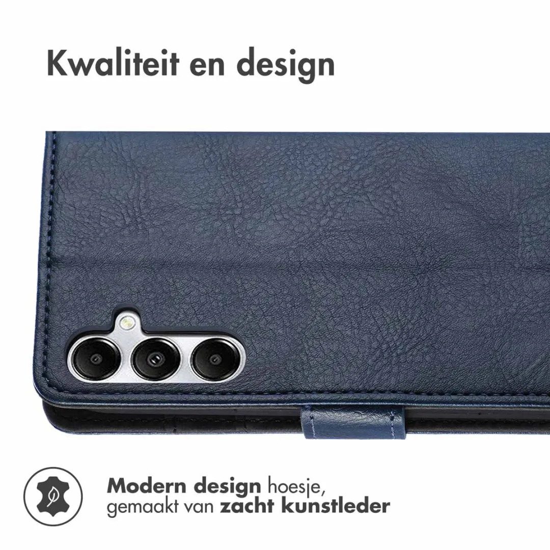 Imoshion Hoesje Samsung Galaxy A15 Donkerblauw - 3 Pasjes