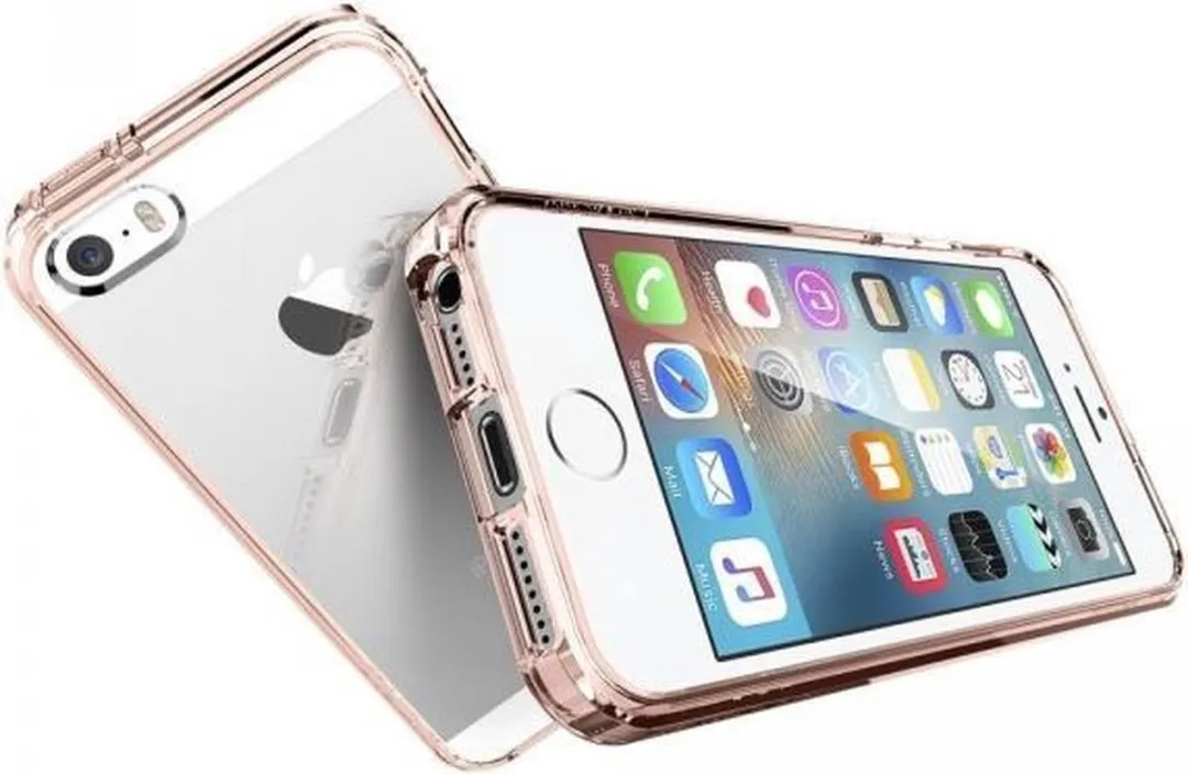 Spigen Ultra Hybrid iPhone 5/5s/SE 2016 Roze Hoesje - 041CS20172