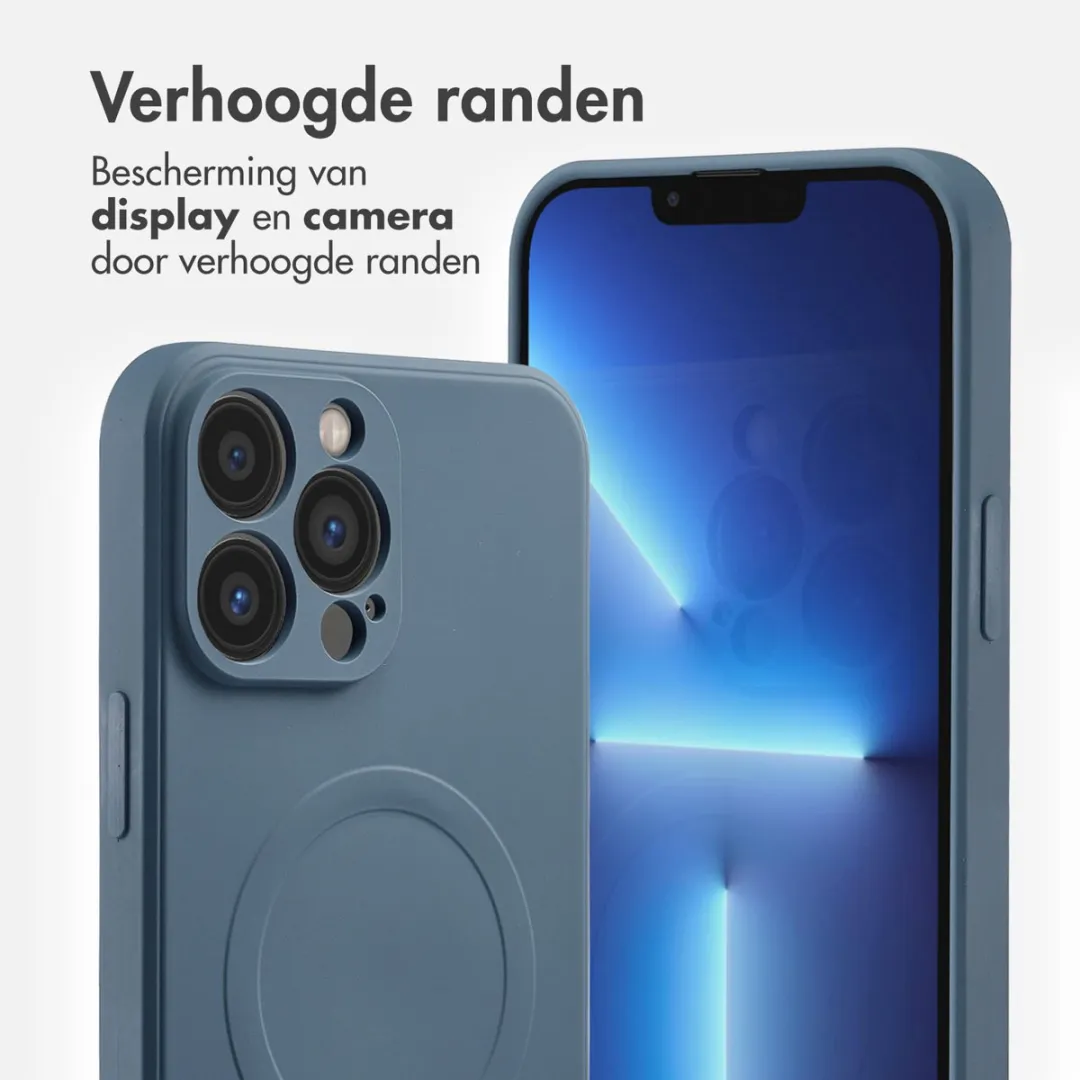 Imoshion Hoesje iPhone 13 Pro Max - Donkerblauw MagSafe