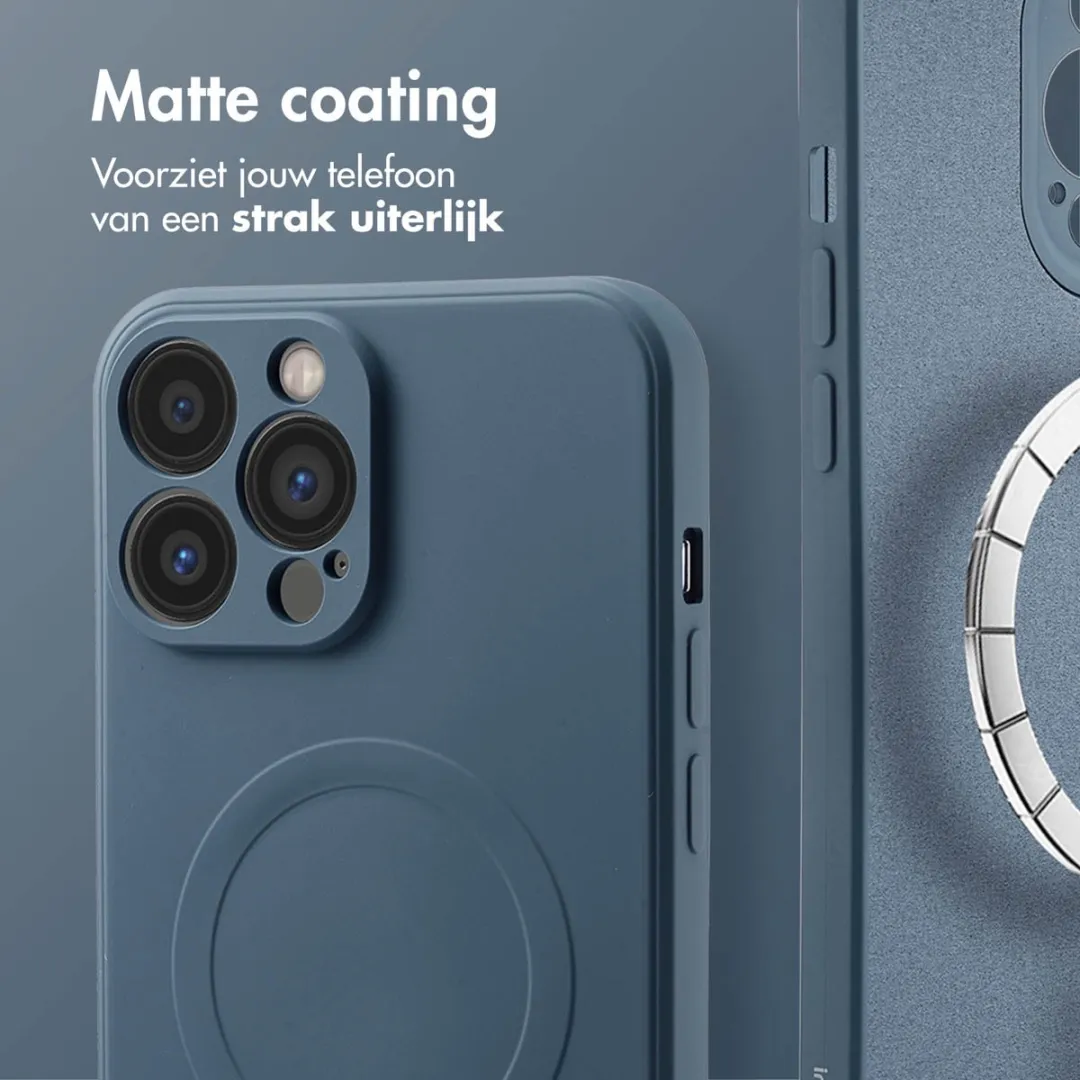 Imoshion Hoesje iPhone 13 Pro Max - Donkerblauw MagSafe