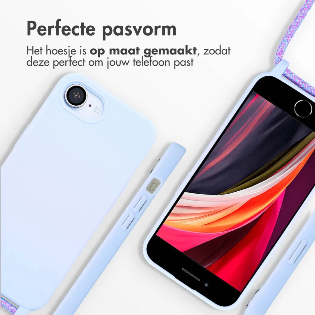 Imoshion iPhone 16e Siliconen Hoesje - Paars