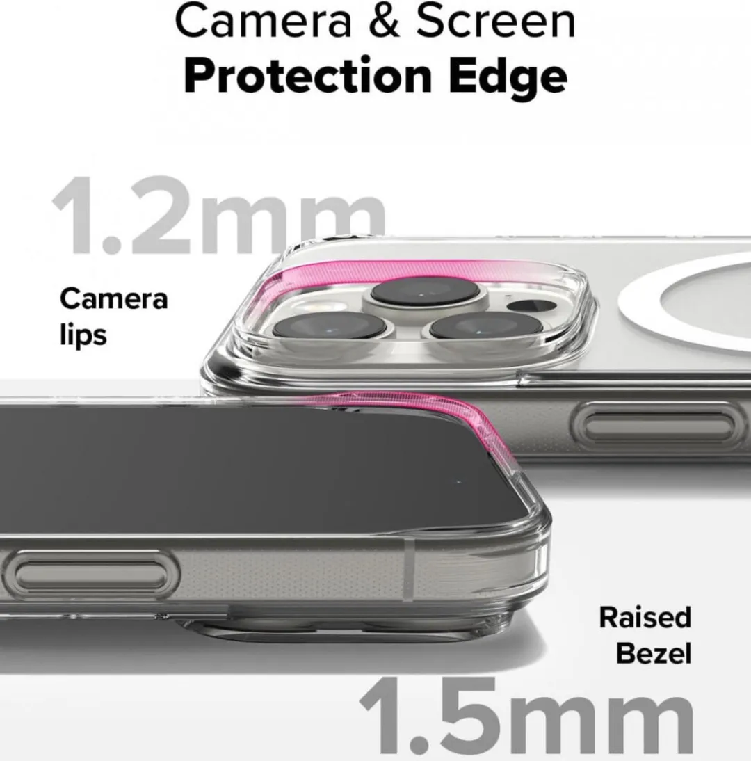 Ringke Fusion Magnetic Hoesje iPhone 16 Pro Max - Matte Transparant