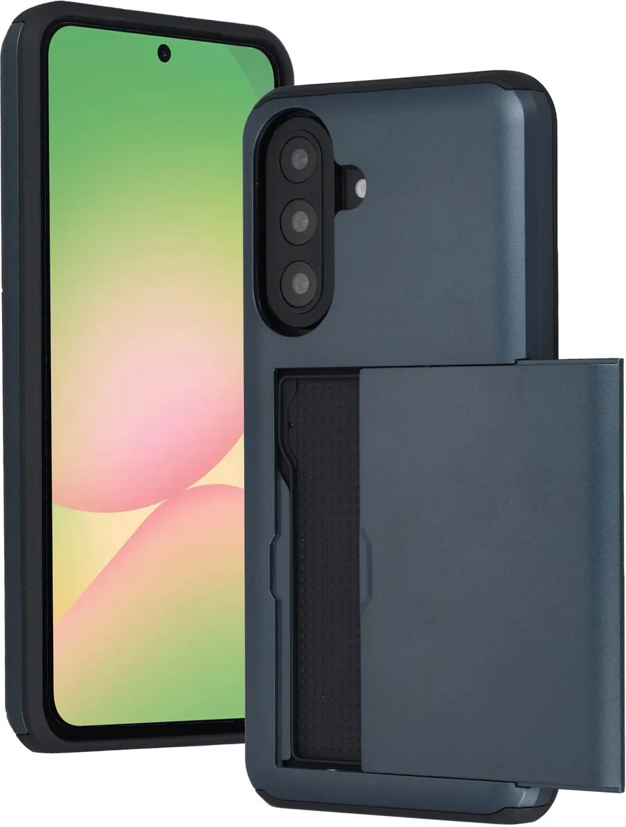 imoshion Hoesje Samsung Galaxy A57 - Pasjeshouder Donkerblauw