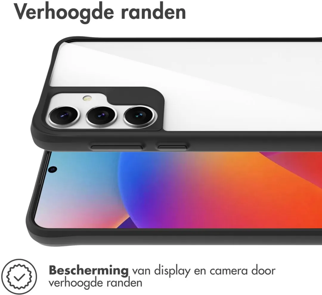 Imoshion Hybrid Carbon Hoesje Samsung Galaxy S25 - Zwart