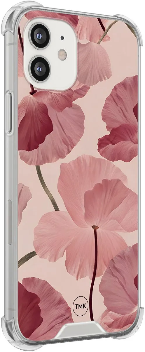 Casevibes iPhone 12 Mini Shockproof Hoesje - Roze - A/i12m/S/004