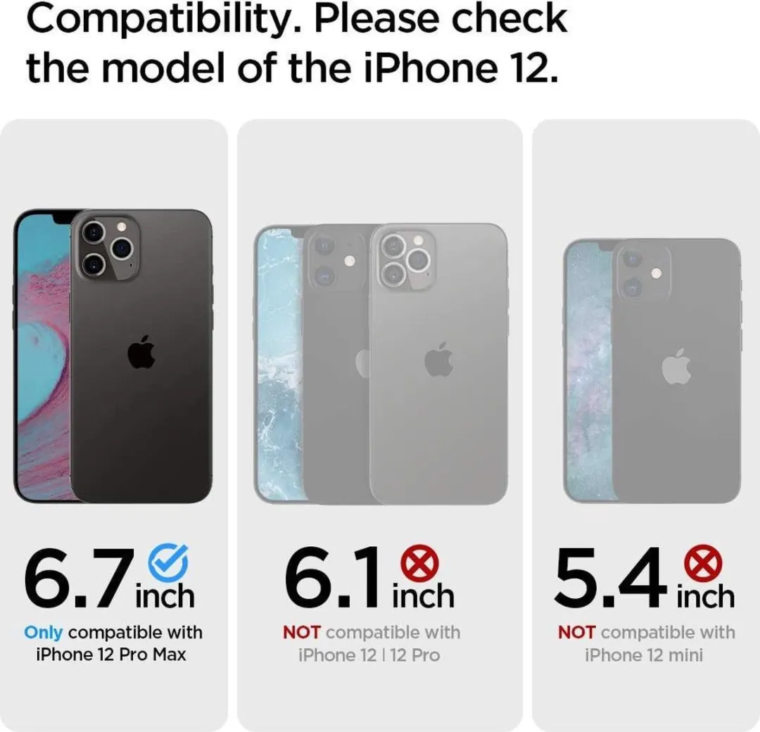Spigen Neo Hybrid ACS02249 iPhone 12 Pro Max Hoesje - Zwart
