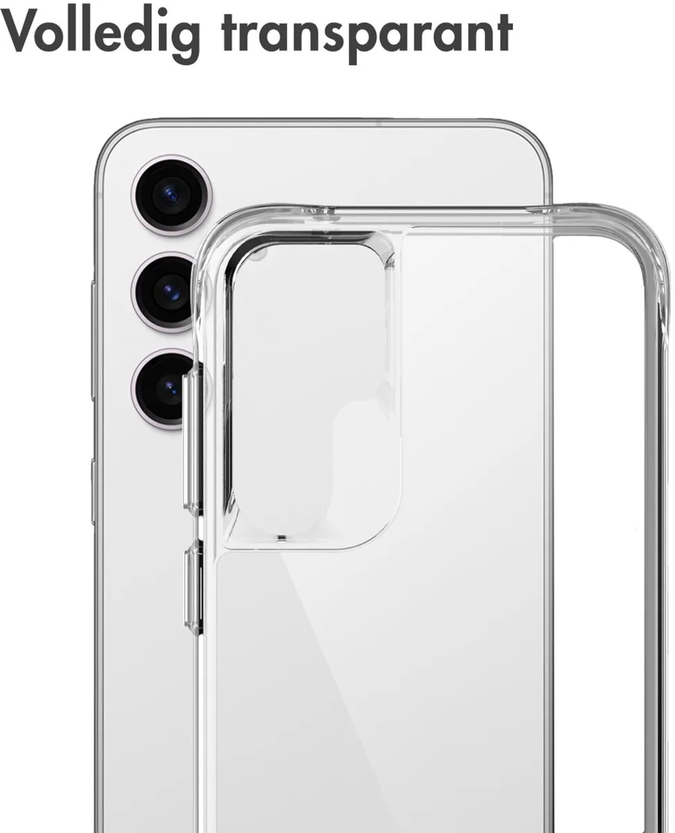 imosHion Hoesje Samsung Galaxy S25 - Transparant