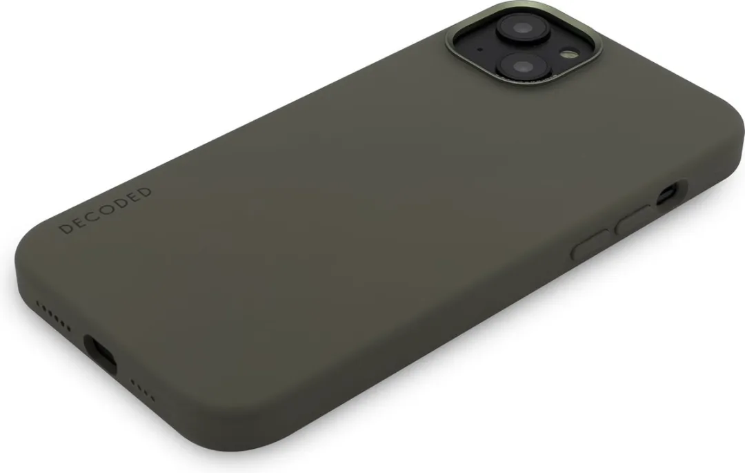 Decoded D23IPO14MBCS9OE Siliconen Back Cover - iPhone 14 Plus - Olive - afbeelding 6 van 6