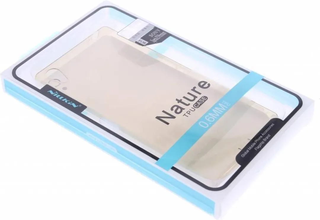Nillkin Nature TPU Hoes Sony Xperia Z5 Premium - Lichtbruin - afbeelding 4 van 6
