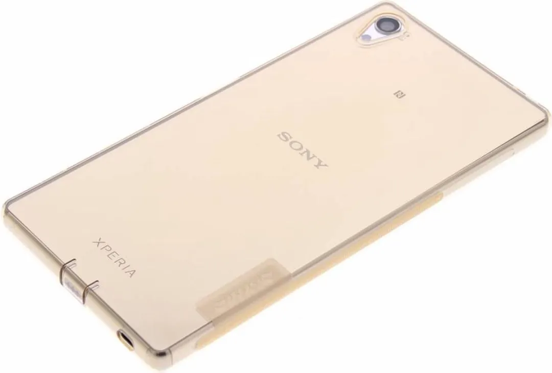 Nillkin Nature TPU Hoes Sony Xperia Z5 Premium - Lichtbruin - afbeelding 2 van 6