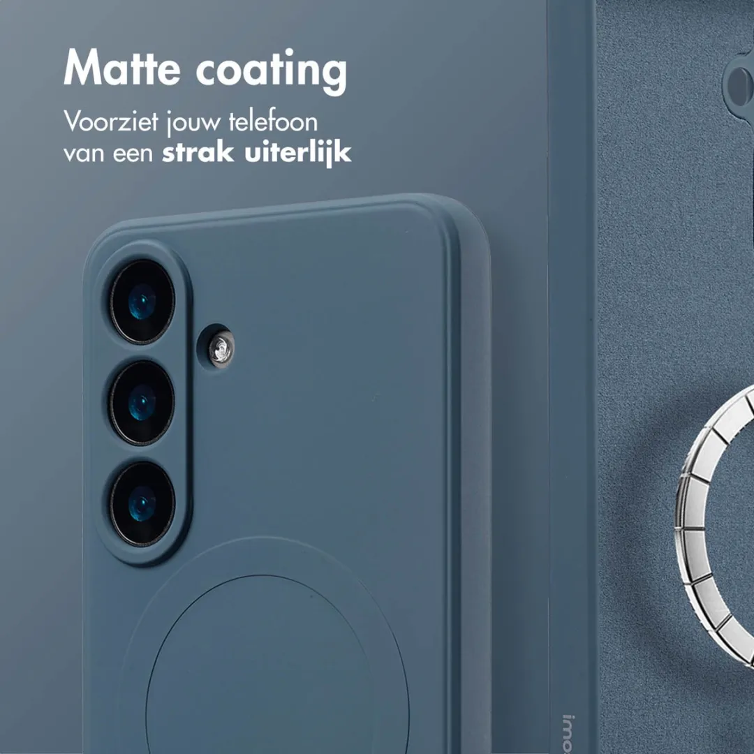 Imoshion Hoesje Samsung Galaxy S25 - Donkerblauw - MagSafe