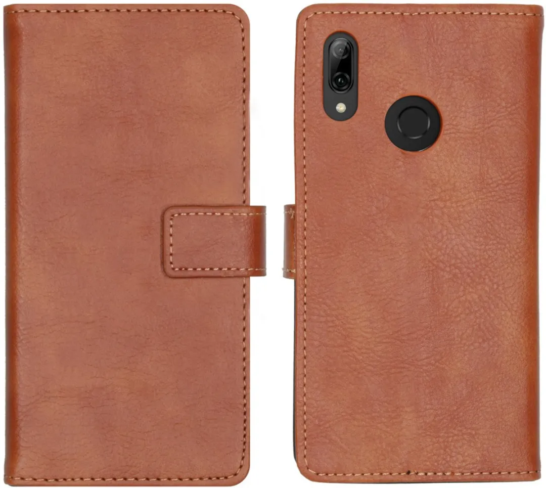 Imoshion Hoesje Huawei P Smart (2019) - 3 Pasjes - Bruin