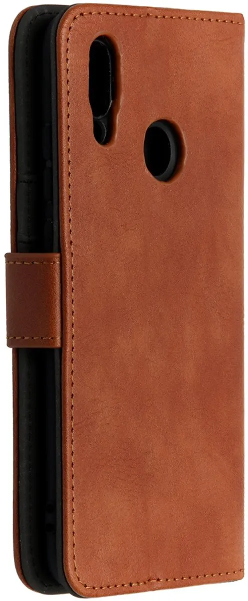 Imoshion Hoesje Huawei P Smart (2019) - 3 Pasjes - Bruin