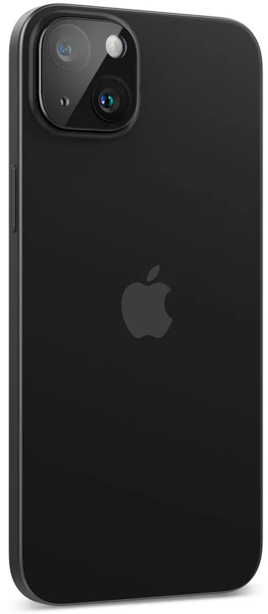Spigen Optik iPhone 15/15 Plus Camera Lens Protector - 2 Stuks - Zwart