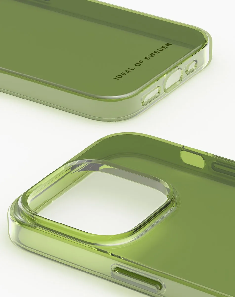 iDeal of Sweden Clear Case iPhone 14 Pro Max - Khaki