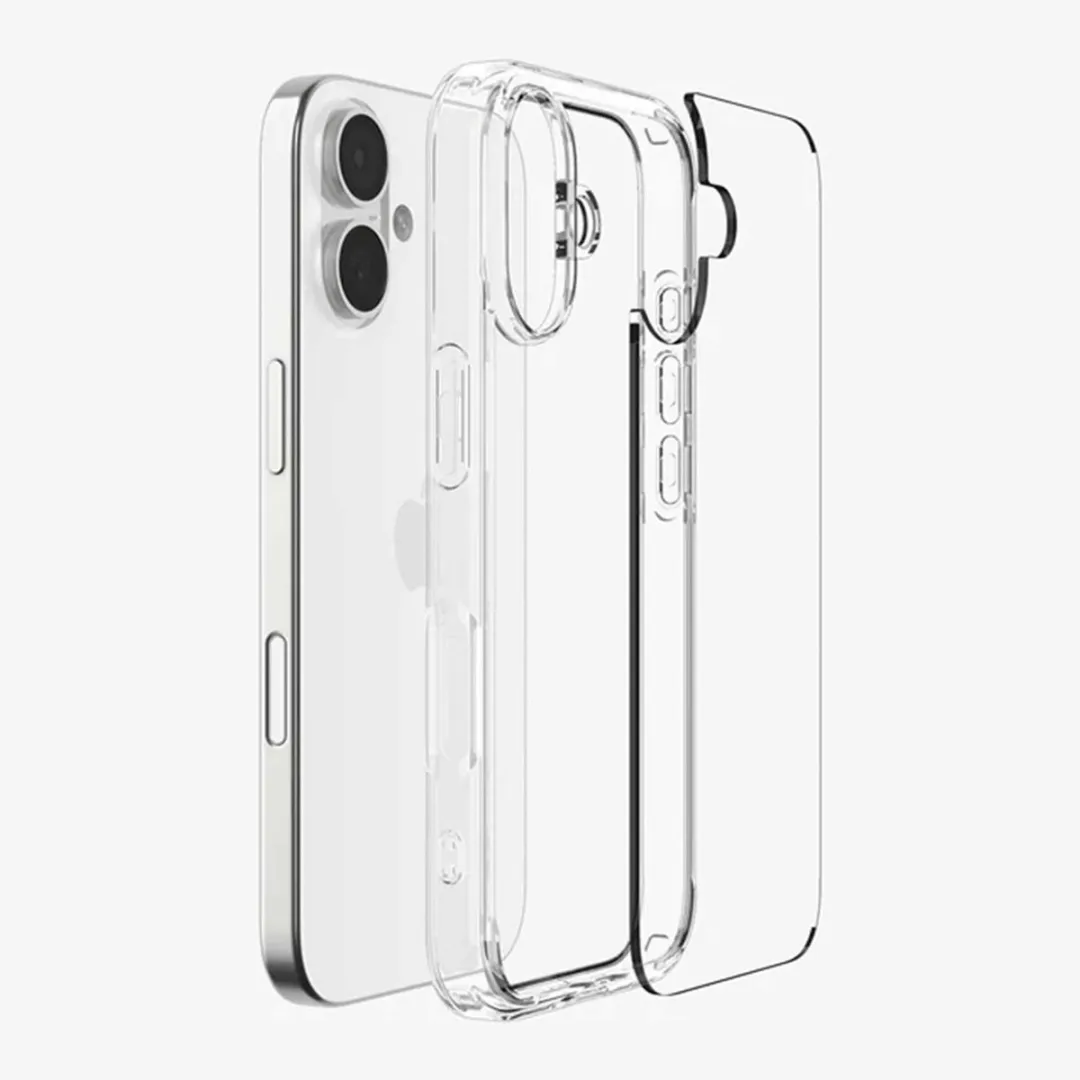 Spigen Ultra Hybrid Hoesje iPhone 17 - Transparant - Zwart - afbeelding 6 van 6