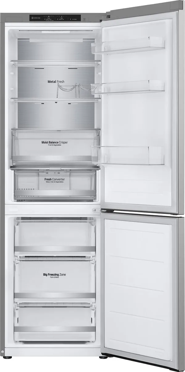 LG GBV5140DPY Koelvriescombinatie - 344L - Nofrost - Zilver