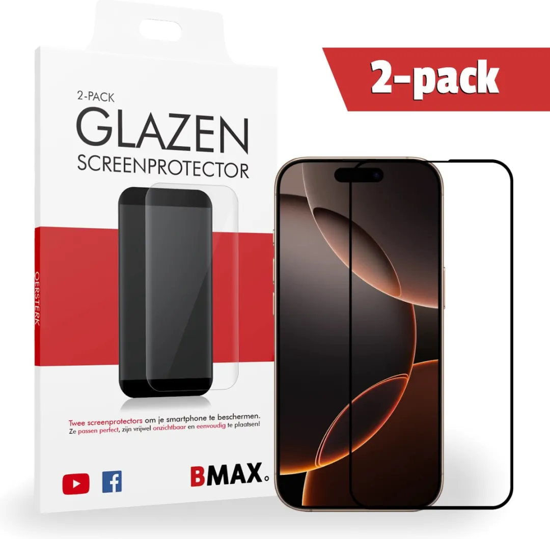 BMAX Screenprotector iPhone 16 Pro