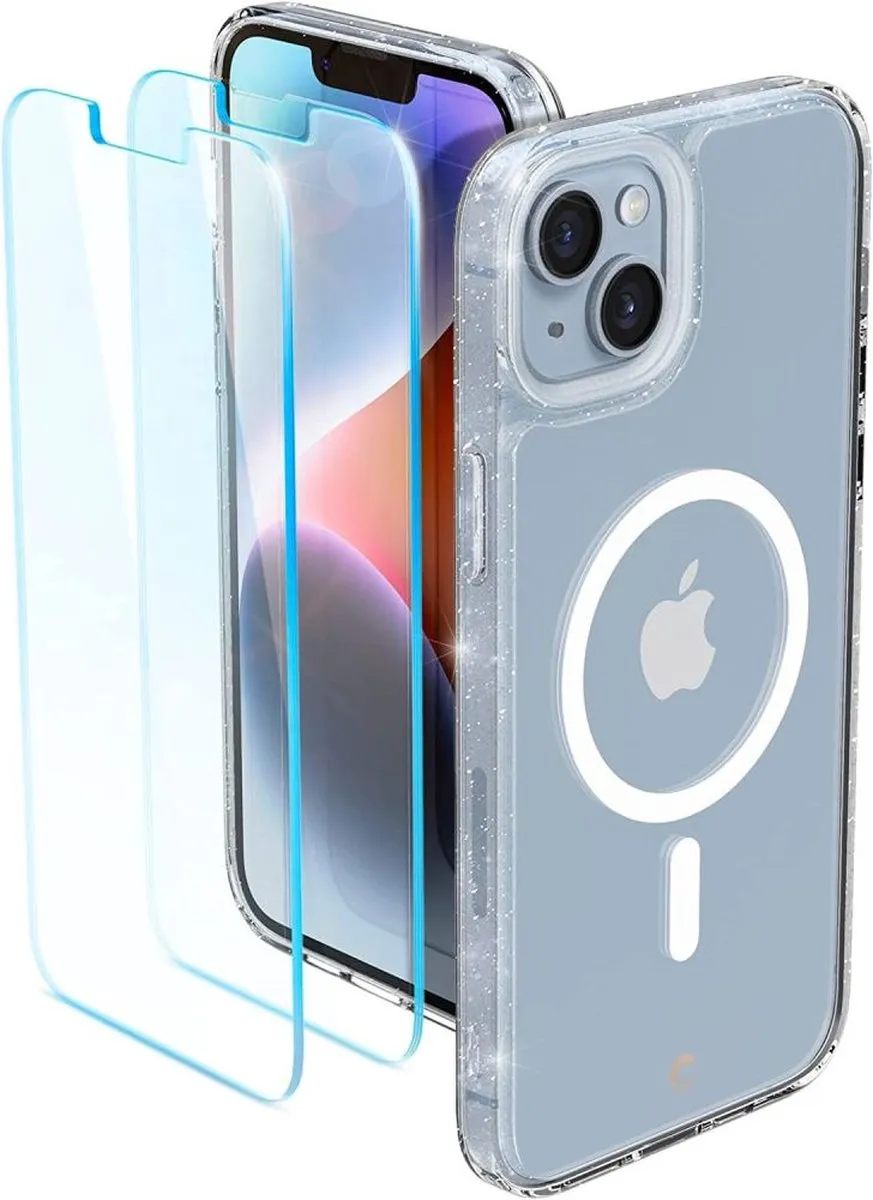 Spigen Cyrill Shine MagSafe Hoesje - iPhone 14 Plus - Transparant