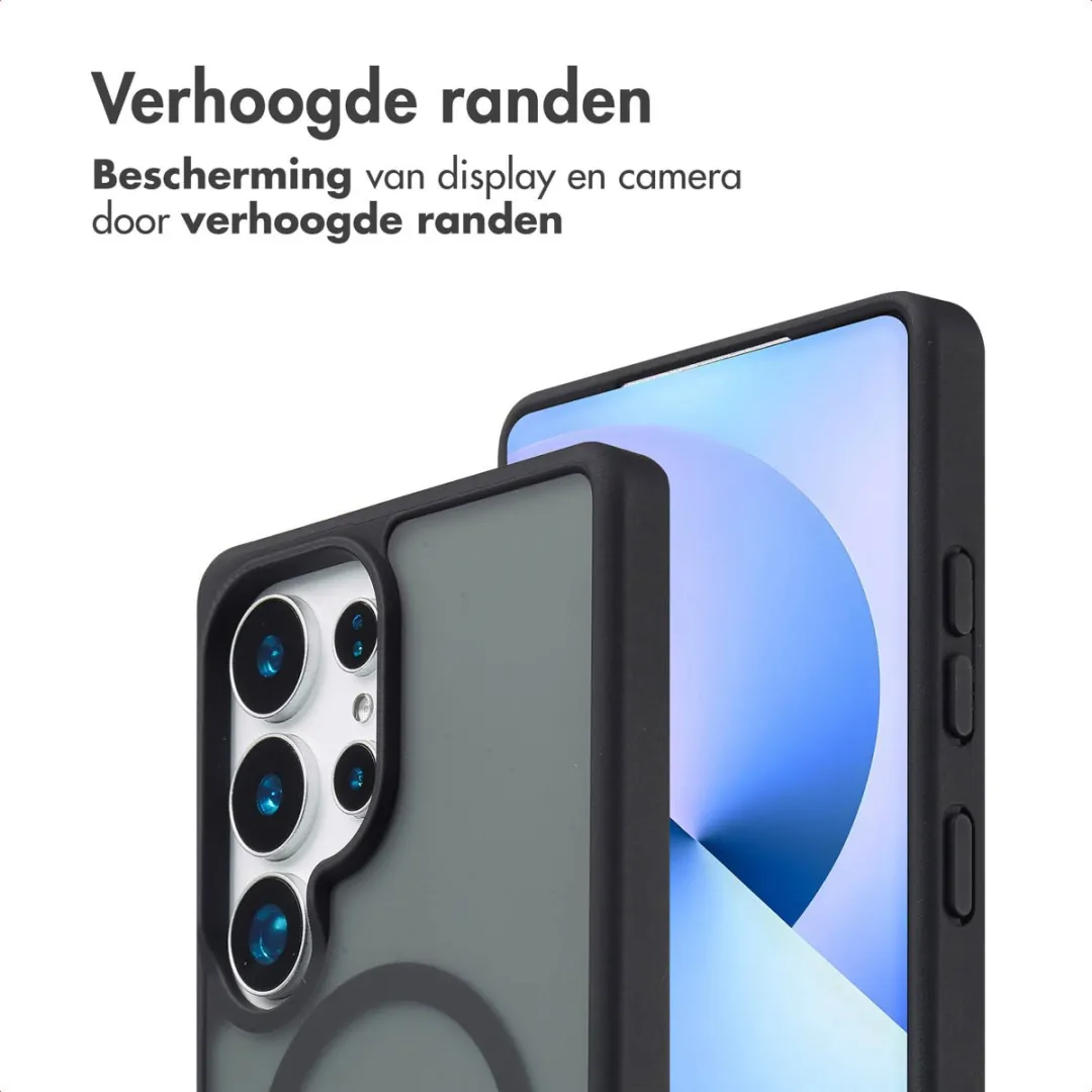 Imoshion Galaxy S25 Ultra Hoesje Zwart - MagSafe
