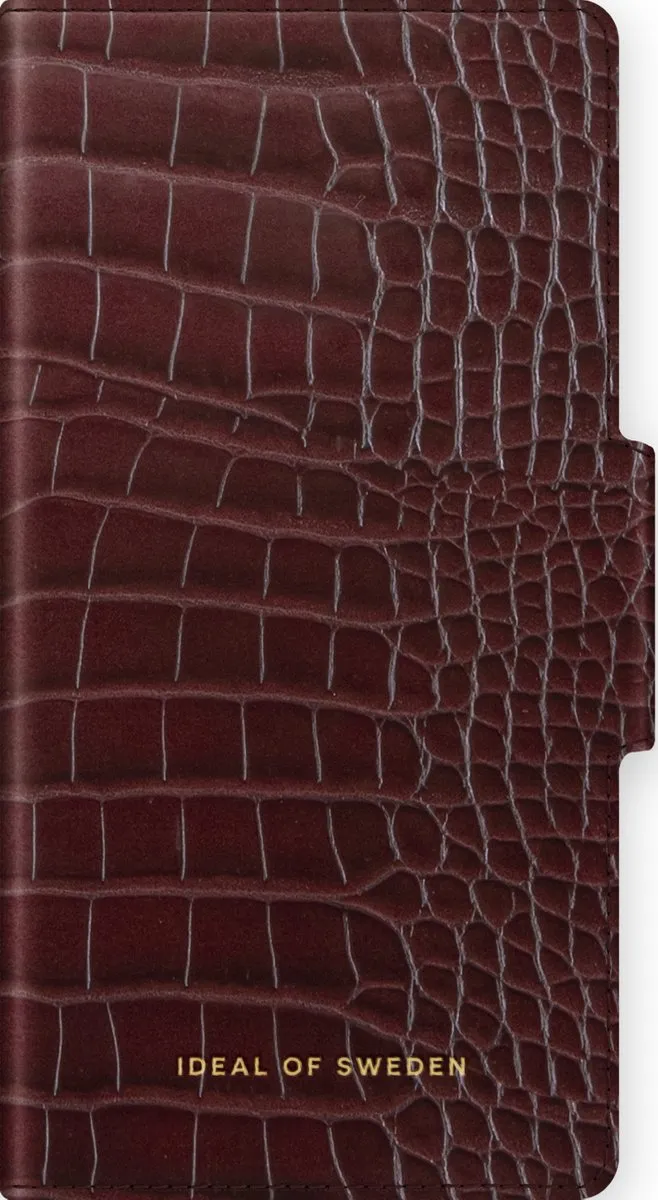 iDeal of Sweden Atelier Wallet Samsung Galaxy S21 Scarlet Croco