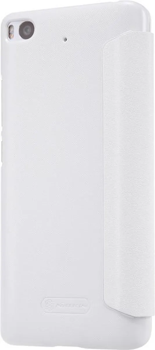 Nillkin New Sparkle S-View Book Case Xiaomi Mi 5s - Wit - afbeelding 5 van 6