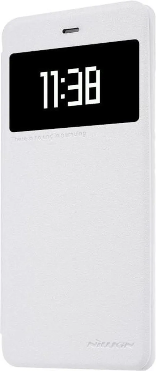 Nillkin New Sparkle S-View Book Case Xiaomi Mi 5s - Wit - afbeelding 4 van 6