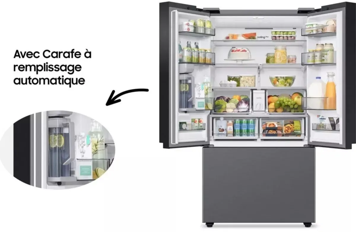 Samsung RF24BB620ES9 French Door Koelkast 674L - Zilver