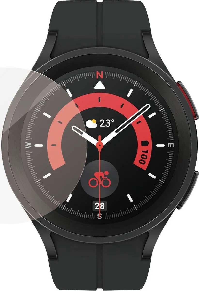 PanzerGlass PZ-3676 Screenprotector Samsung Galaxy Watch 5 Pro 45mm - Antibacterieel