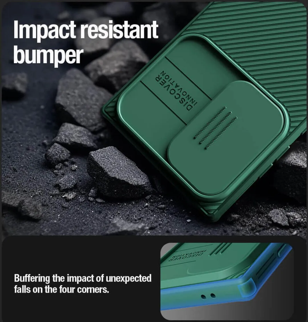Nillkin CamShield Pro Hoesje Zwart - Samsung Galaxy S24 Ultra