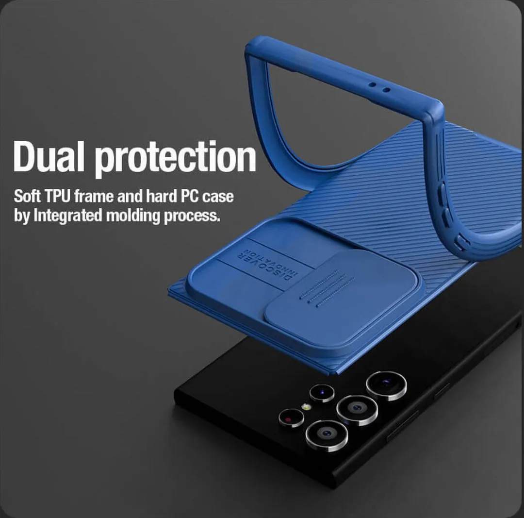 Nillkin CamShield Pro Hoesje Zwart - Samsung Galaxy S24 Ultra