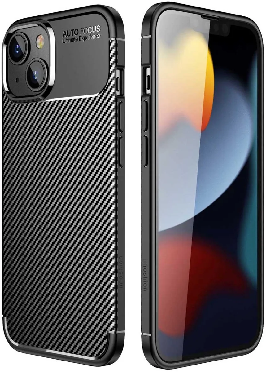 imoshion Hoesje iPhone 14 Plus Carbon Softcase