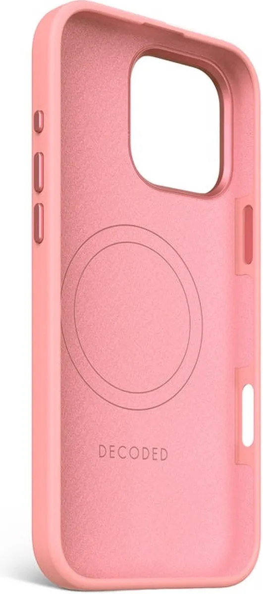 Decoded Siliconen Hoesje iPhone 16 Pro Max - Bubble Gum Roze - MagSafe