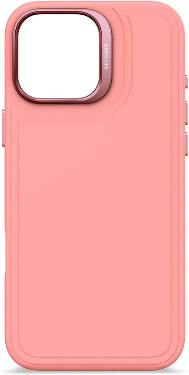 Decoded Siliconen Hoesje iPhone 16 Pro Max - Bubble Gum Roze - MagSafe