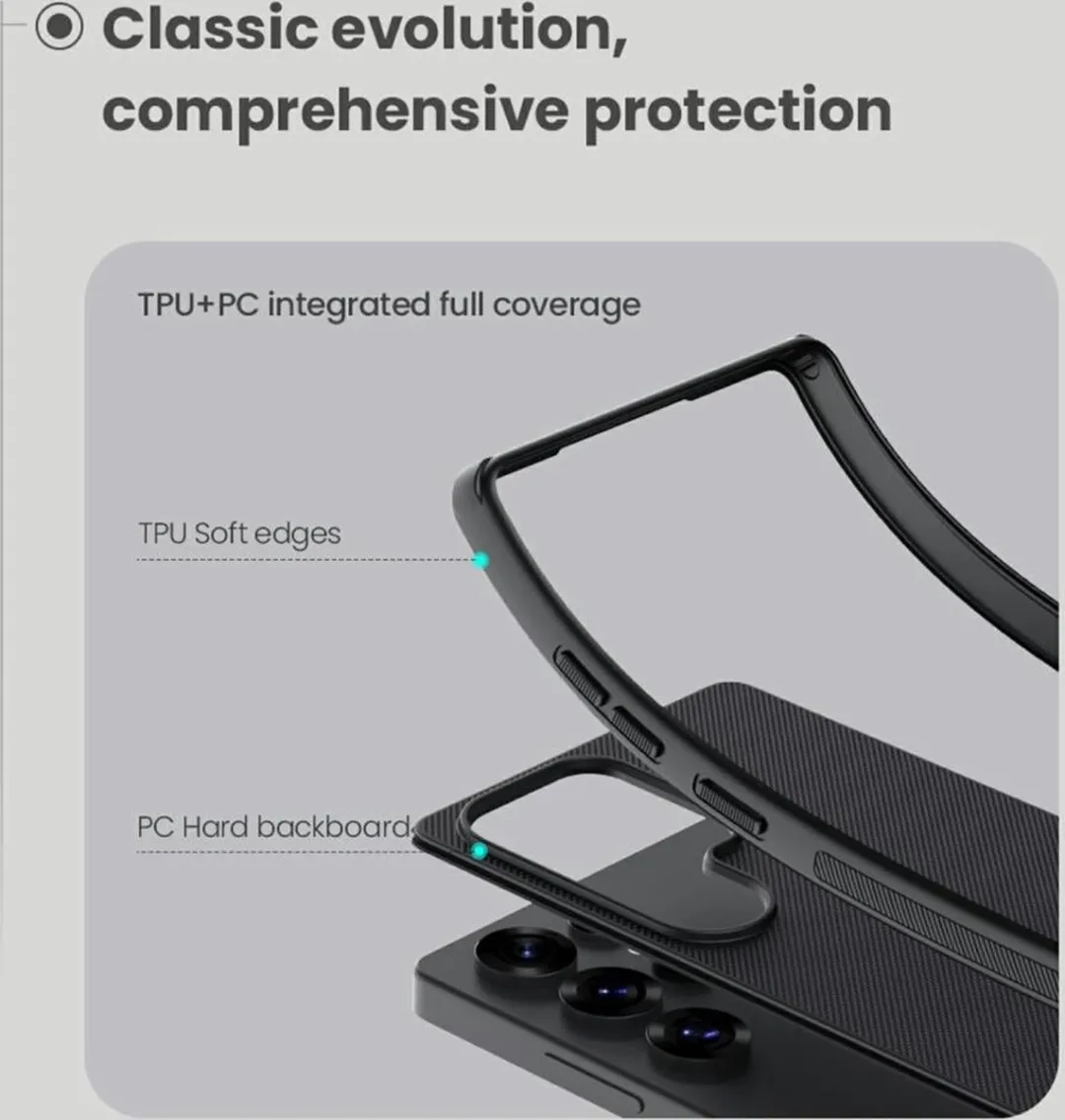 Nillkin Super Frosted Shield Hoesje Groen - Samsung Galaxy S25 Ultra - afbeelding 6 van 6